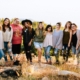 group of white womens
